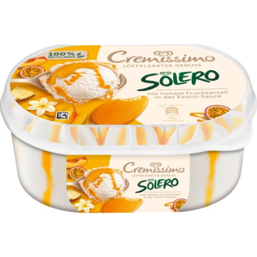 Langnese Cremissimo Solero Exotic Eis 825ml