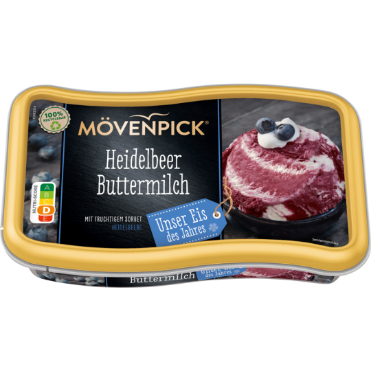 Mövenpick Heidelbeer Buttermilch 850ml