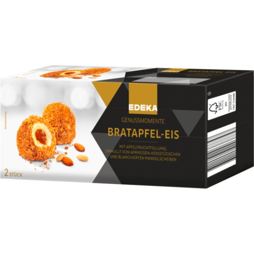 EDEKA Genussmomente Bratapfel Eis 310ml