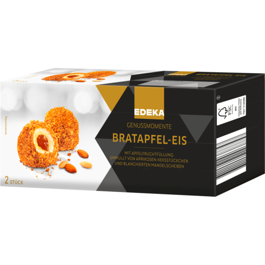 EDEKA Genussmomente Bratapfel Eis 310ml