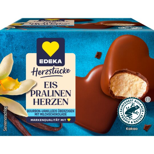 EDEKA Herzstücke Eispralinen-Herzen 9x13ml