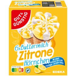 GUT&GÜNSTIG Buttermilch-Zitrone Hörnchen...