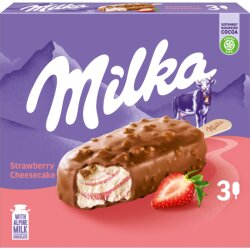 Milka Strawberry Cheesecake 3x90ml
