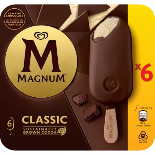 Langnese Magnum Classic 6ST 600ml