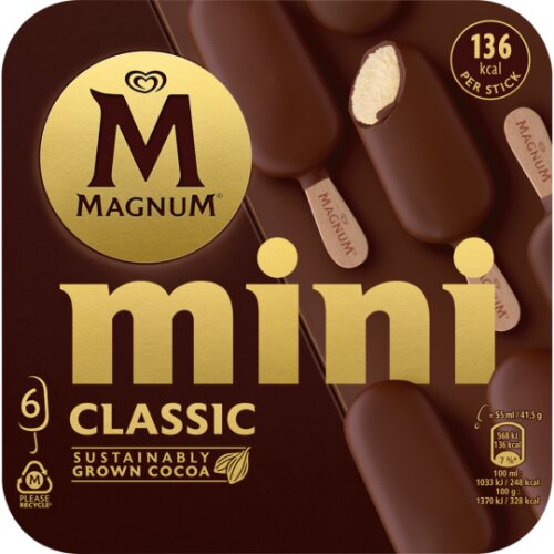 Langnese Magnum Mini Classic 6x55ml