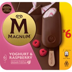 Langnese Magnum Yoghurt&Raspberry 6ST 600ml