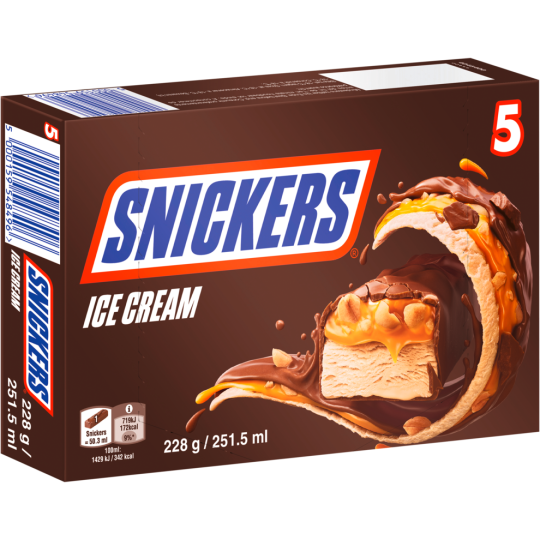 Snickers Eisriegel 5x50,3ml