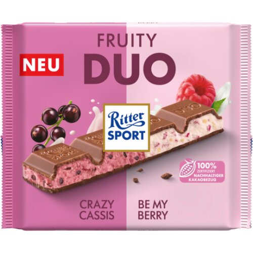 Ritter Sport Fruity Duo Tafel 218g