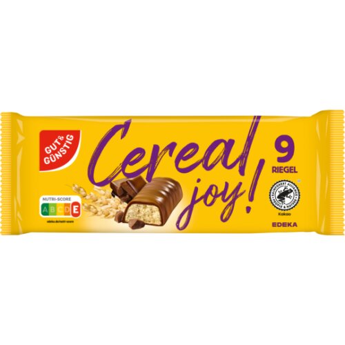 GUT&GÜNSTIG Keks-Schokoriegel Müsli 166,5g