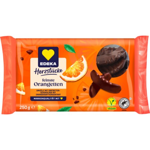EDEKA Herzstücke Orangetten 250g