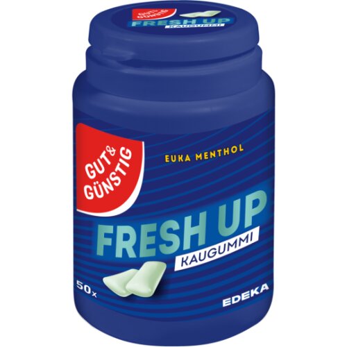 GUT&GÜNSTIG Kaugummi Euka Menthol Dragee 50ST