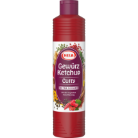 Hela Gewürz Ketchup Curry extra scharf 800ml