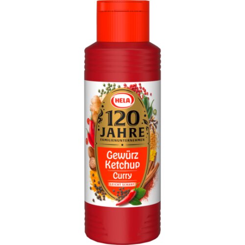 Hela Gewürz Ketchup Curry leicht scharf 300ml