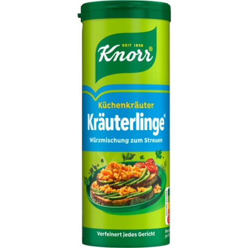 Knorr Kräuterlinge Würzmischung zum Streuen Küchenkräuter 60g