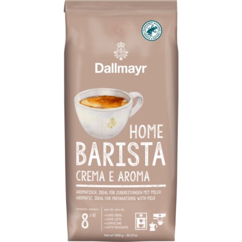Dallmayr Home Barista Crema ganze Bohnen 1kg