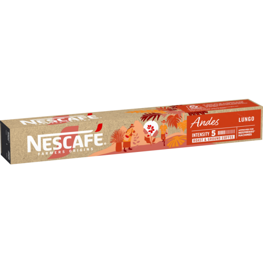 Nescafe Farmers Origins Andes Lungo Mild 10ST 44g
