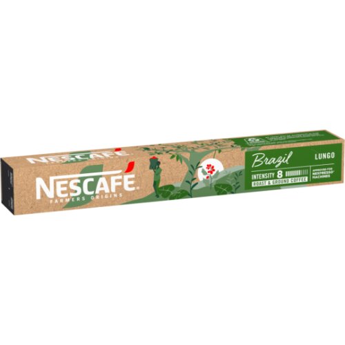 Nescafe Farmers Origins Brazil Lungo 10ST 44g