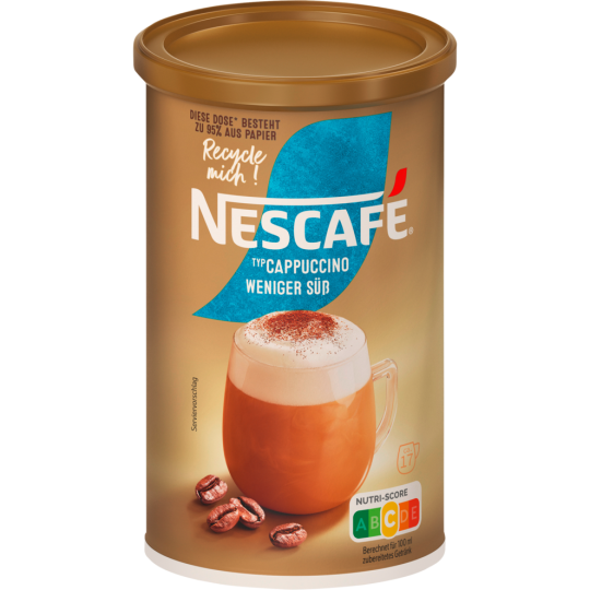 Nescafe Typ Cappuccino Weniger Süß 220g