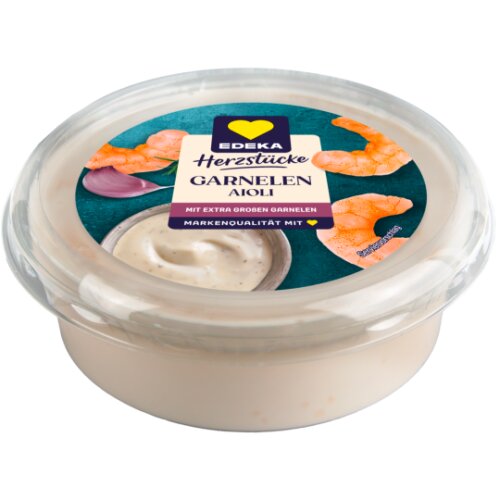 EDEKA Herzstücke Garnelensalat Aioli 150g
