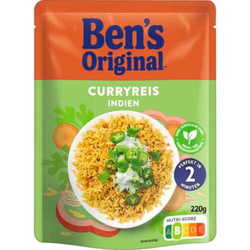 Bens Original Express Curryreis 220g