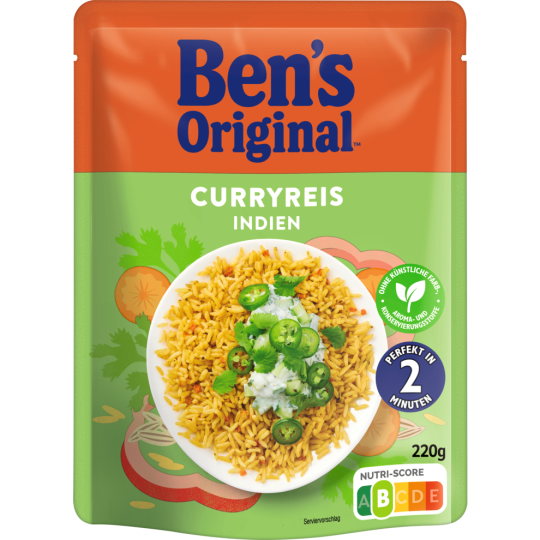 Bens Original Express Curryreis 220g