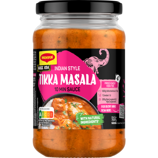 Maggi Magic Asia 10 Minuten Sauce Tikka Massala 340g