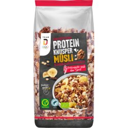 Bio TEAM D Protein-Knusper-Müsli Schoko Banane 500g