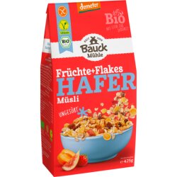 Demeter Bauckhof Hafer Müsli Früchte+Flakes...