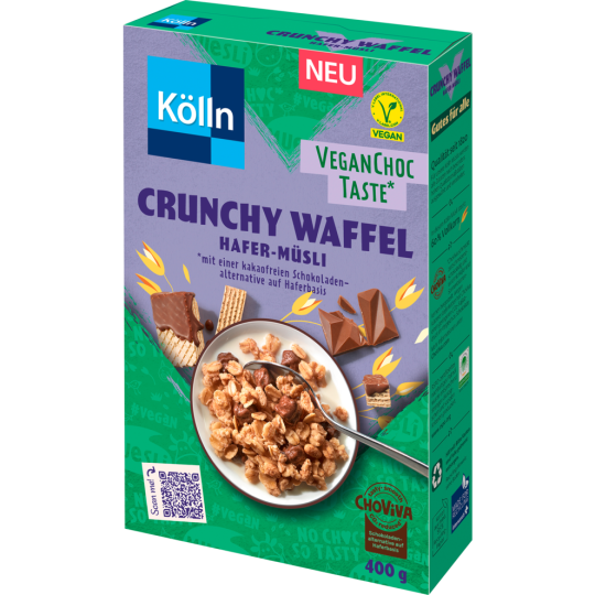 Kölln Crunchy Waffel Hafer-Müsli 400g