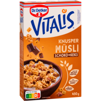 Dr.Oetker Vitalis Knuspermüsli Schoko Keks 430g