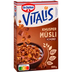 Dr.Oetker Vitalis Knuspermüsli Schoko 500g