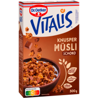Dr.Oetker Vitalis Knuspermüsli Schoko 500g