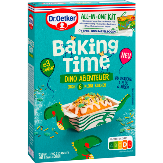 Dr.Oetker Baking Time Dino Abenteuer 300g