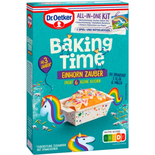 Dr.Oetker Baking Time Einhorn Zauber 300g