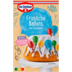 Dr.Oetker Fröhliche Ballons 12ST
