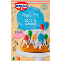 Dr.Oetker Fröhliche Ballons 12ST