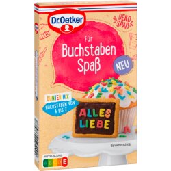 Dr.Oetker Für Buchstaben Spaß Bunter Mix 50g