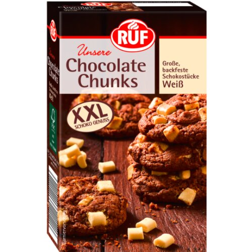 RUF Chocolate Chunks weiß 100g
