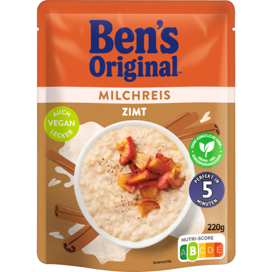 Bens Original Express Milchreis Zimt 220g
