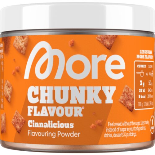More Chunky Flavour Cinnalicious vegan 90g