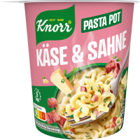 Knorr Pasta Snack Pot Käse & Sahne 63g