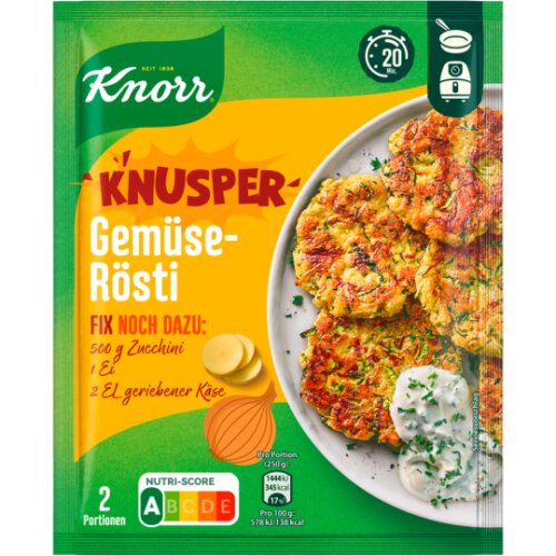 Knorr Fix Knusprig Gemüse Rösti 58g