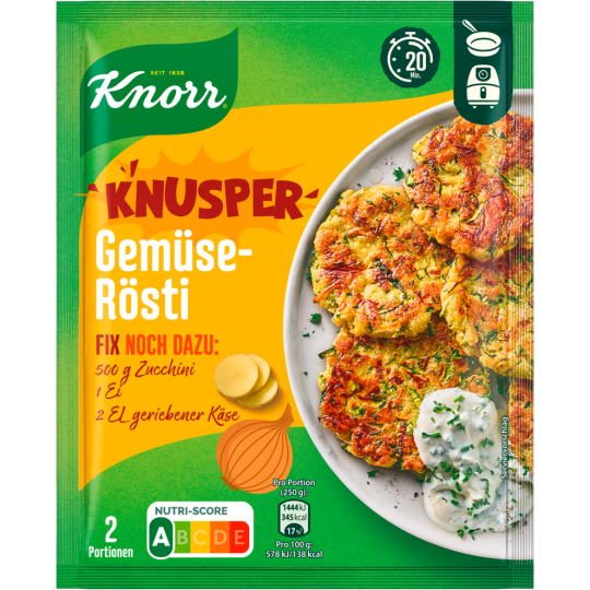 Knorr Fix Knusprig Gemüse Rösti 58g