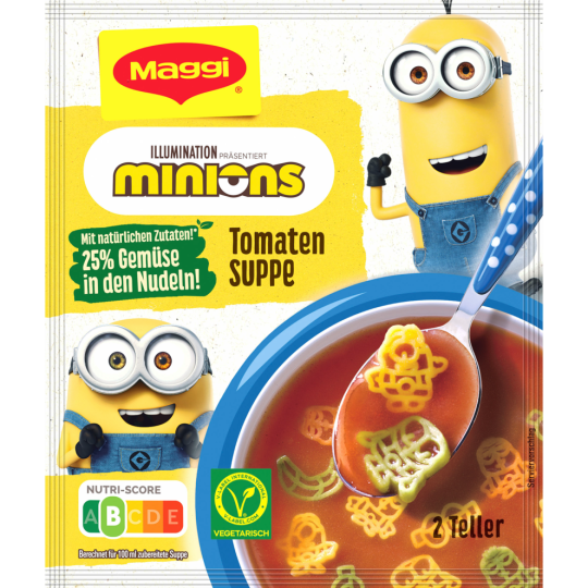 Maggi Guten Appetit Suppe Minions Tomate für 500ml 43g