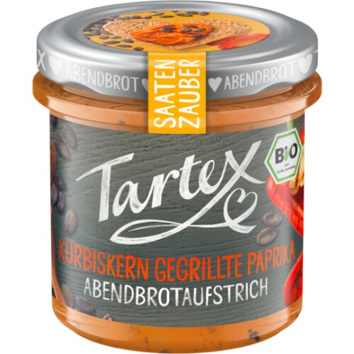 Bio Tartex Saaten Zauber Kürbiskern Gegrillte Paprika 140g