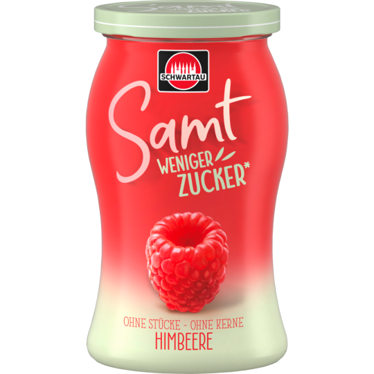 Schwartau Samt weniger Zucker Himbeere 255g
