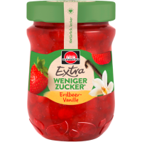 Schwartau Weniger Zucker Erdbeere-Vanille 300g