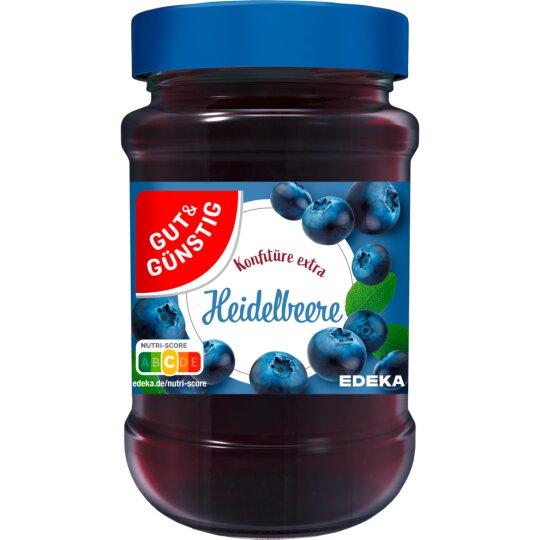 GUT&GÜNSTIG Konfitüre Heidelbeere 450g