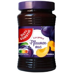 GUT&GÜNSTIG Konfitüre Pflaumenmus 450g
