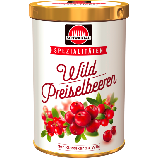 Schwartau Spezialitäten Wildpreiselbeere 330g
